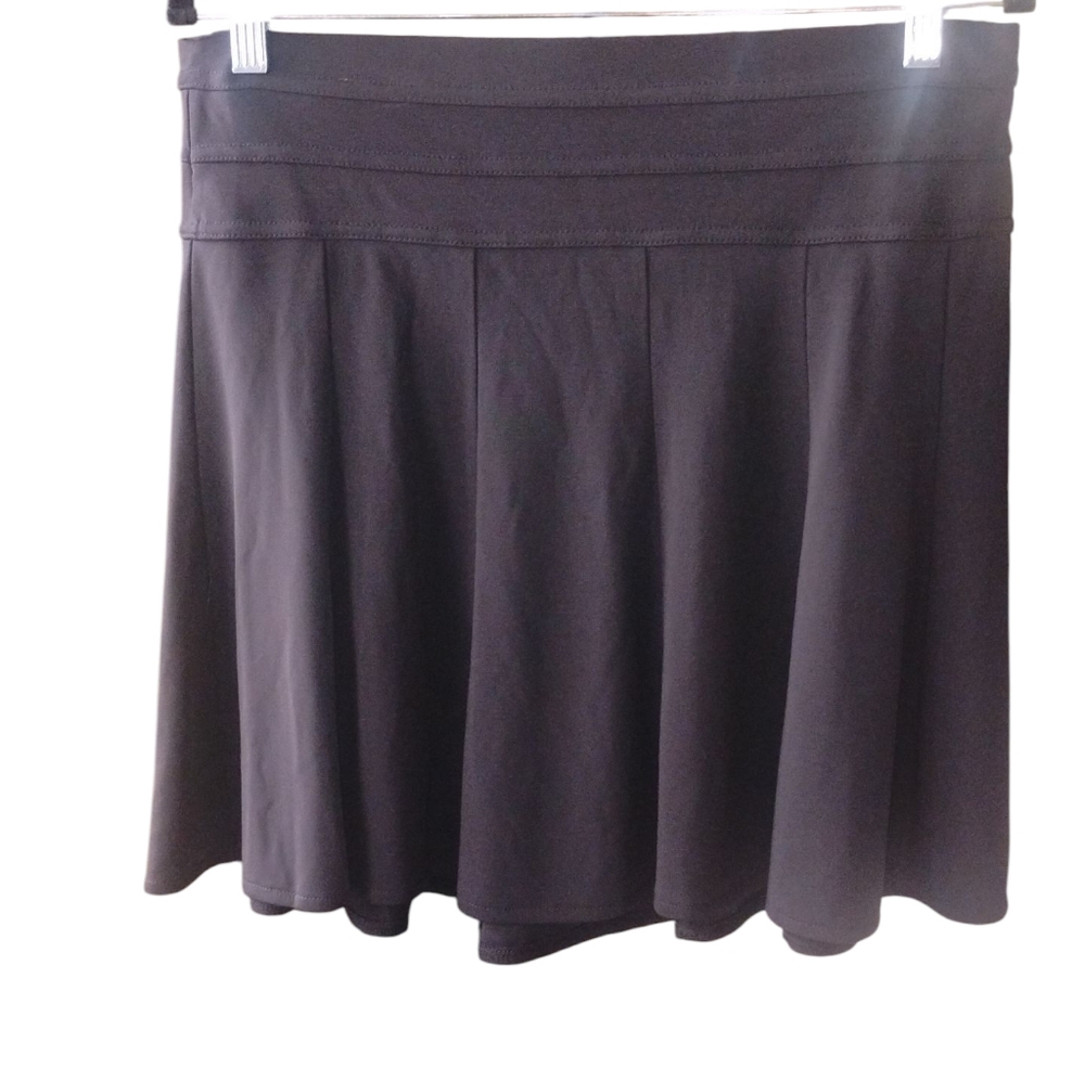INC International Concepts Women's  Pull-on Black Skirt SZ M P